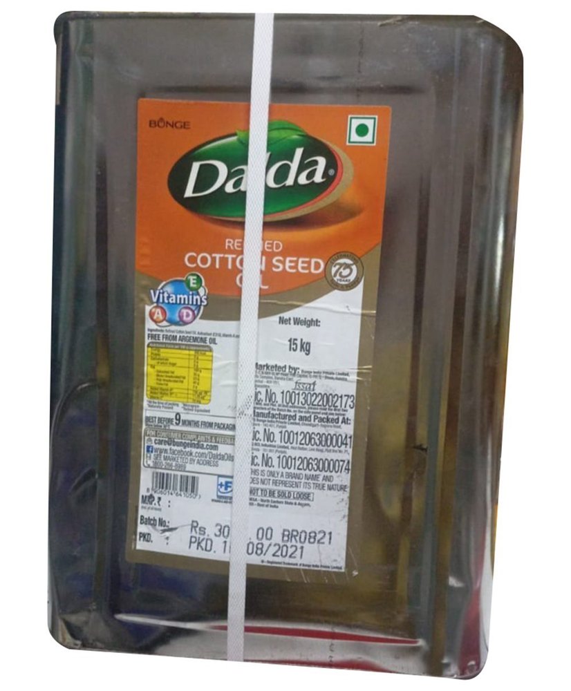 DALDA COTTON OIL TIN