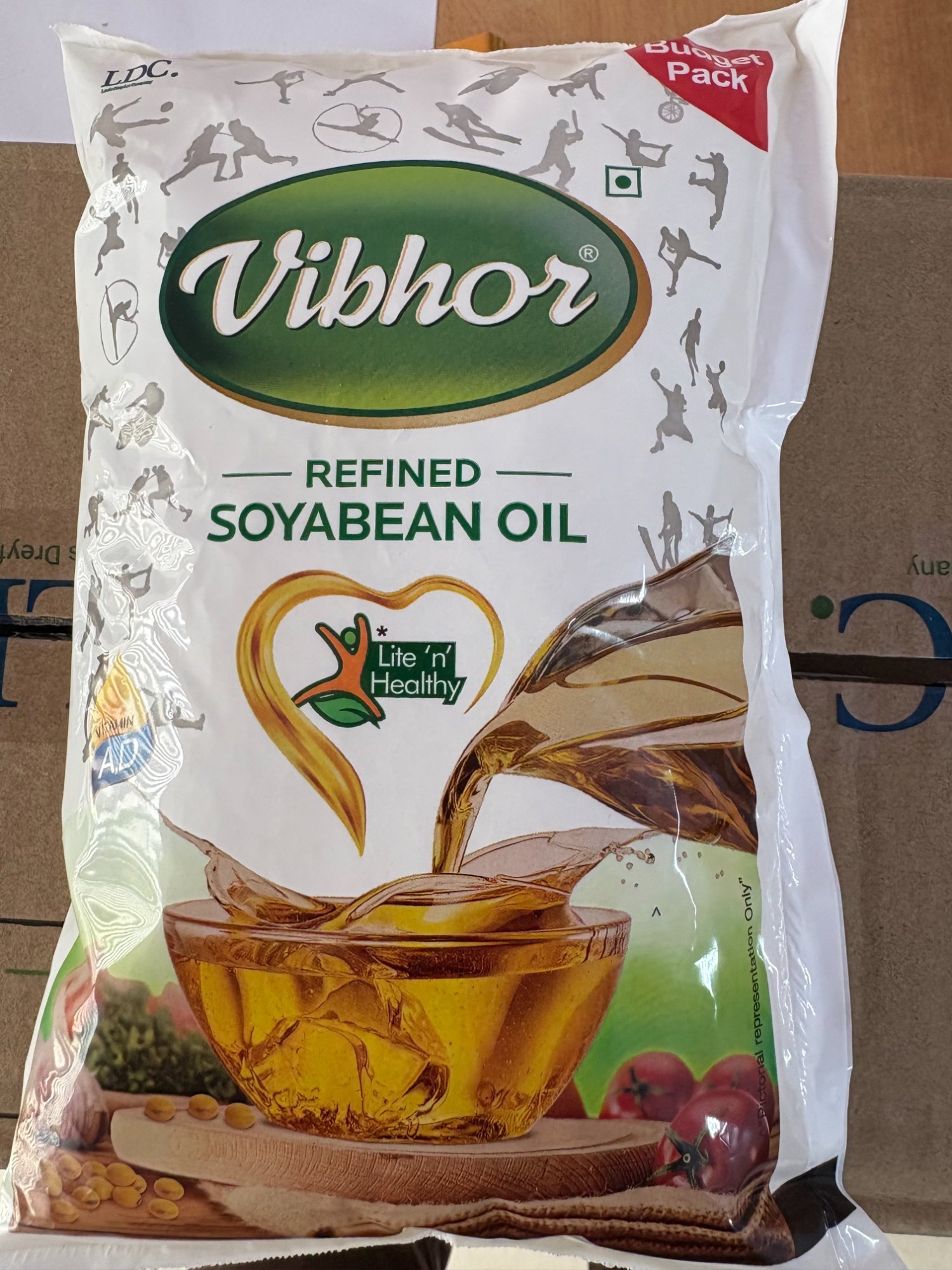 VIBHOR SOYABEAN 750GM POUCH