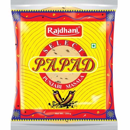 RAJDHANI PAPAD MASALA 200 GM