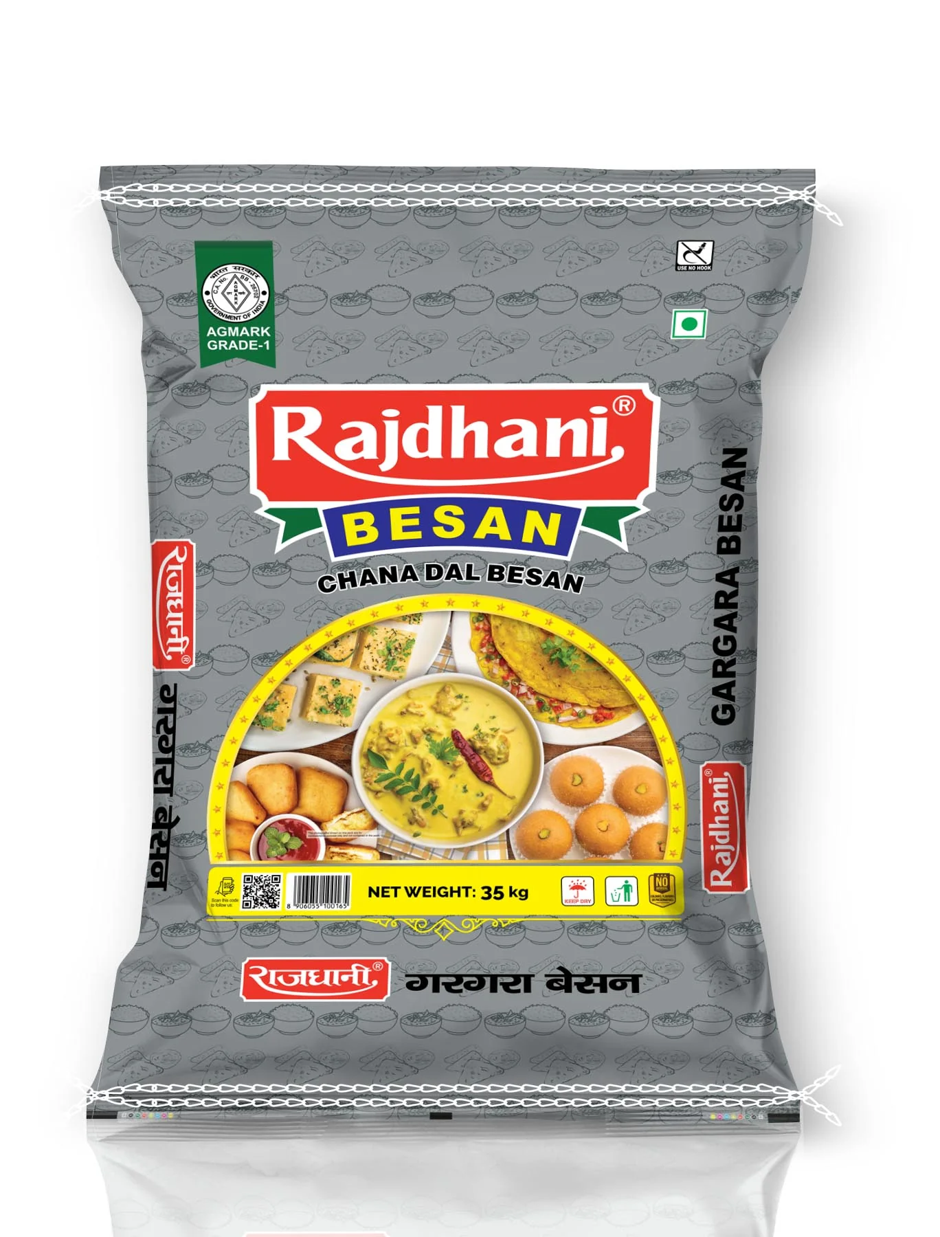 RAJDHANI GARGARA BESAN 35KG 