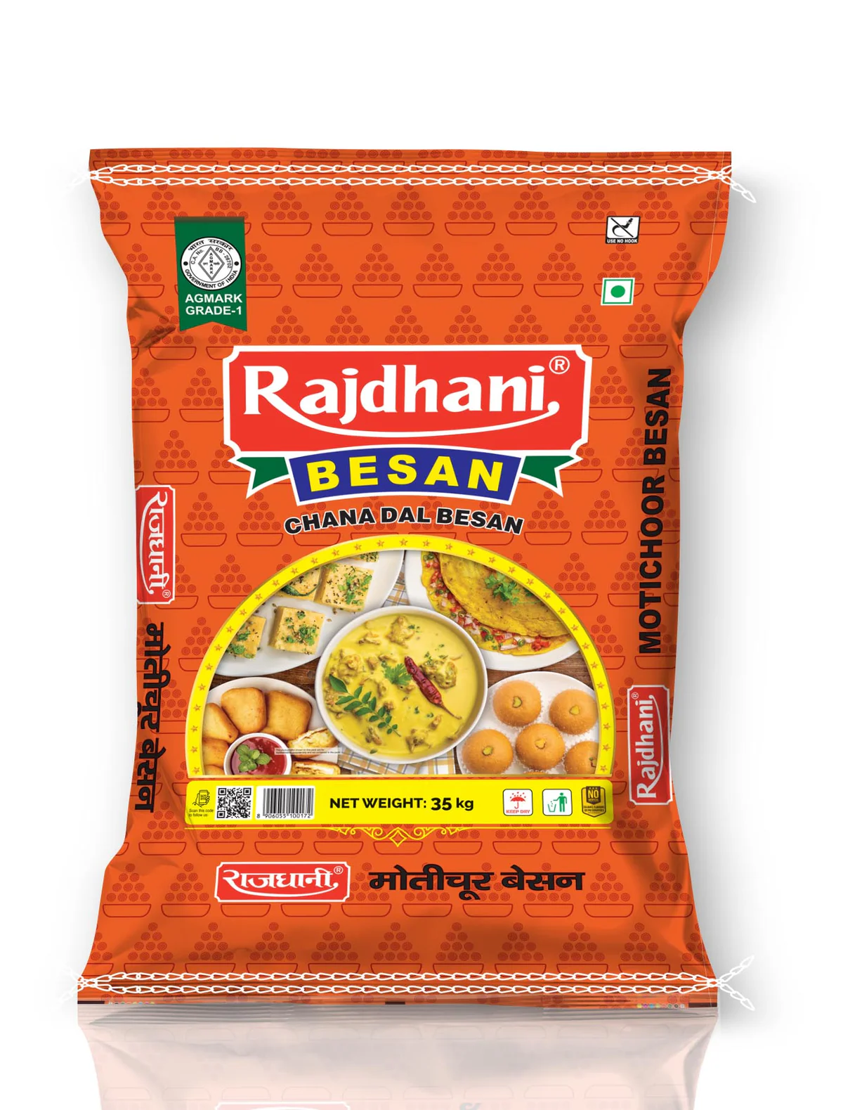 RAJDHANI MOTICHOR BESAN 35KG 